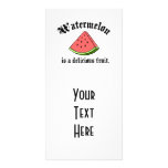 Watermelon Is A Delicious Fruit Custom Photo Card