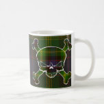 Watson Tartan Skull No Banner Coffee Mugs