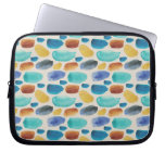 watwrcolor blurs computer sleeve