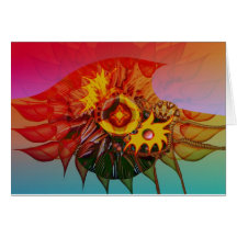 Wave flower cards
