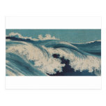 Waves by Konen Uehara Post Card