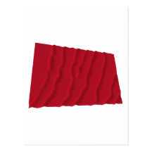Waving Flag of the Alabama Red Rovers Post Card