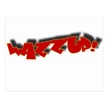 WAZZUP POSTCARD