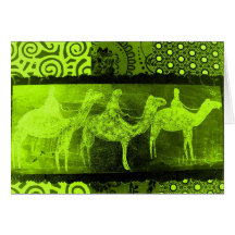 We 3 Kings, Green!! Card