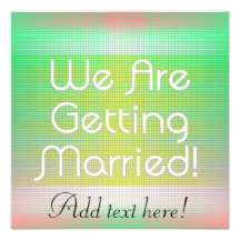 We Are Getting Married - Invitation