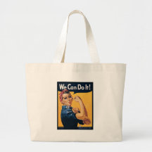 We Can Do It Vintage Ad Canvas Bag