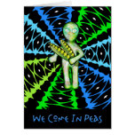 We Come In Peas ! Greeting Card