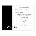 We Do Wedding Invitation Postcards