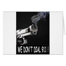 WE DON'T DIAL 911 ASSORTMENT CARD
