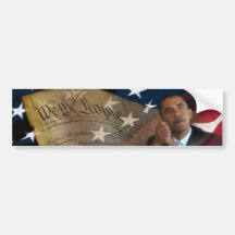 We the People...Barack Obama & the Constitution Bumper Sticker