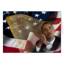 We the People...Barack Obama & the Constitution Card