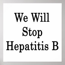 We Will Stop Hepatitis B Print