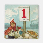 Wealthy New Year Magnet