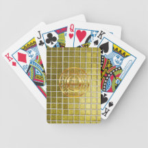 Wealthy Rich Gold Playing Cards