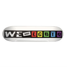WEAREGLBTQ SKATEBOARD