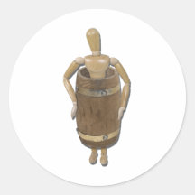 WearingWoodenBarrel052711 Stickers