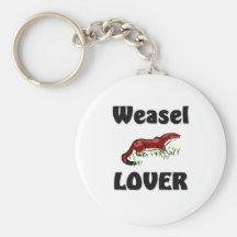 Weasel Lover Keychains