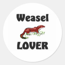Weasel Lover Sticker