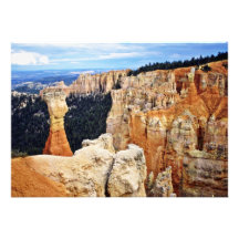 Weather Carved Pinnacles - Bryce Canyon Custom Announcements