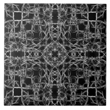 Weave of Symmetry Ceramic Tile