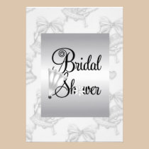 Wedding Bells Bridal Shower Invitations invitations