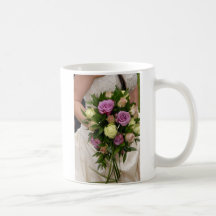 Wedding bouquet mugs