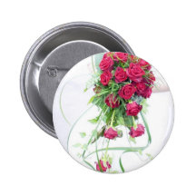 Wedding Bouquet Red Reses Pins