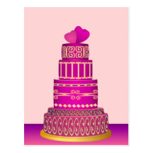 Wedding Cake Postcard