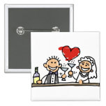 Wedding Celebration Buttons