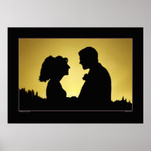 Wedding Day Sunset Posters