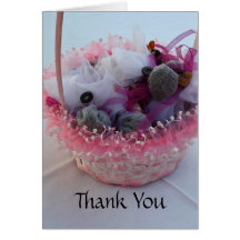 Wedding Favour Thank You Card