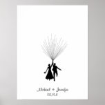 Wedding Fingerprint Balloon Guestbook