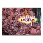 Wedding In Fabulous Las Vegas Bride & Groom Card