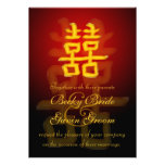 Wedding Invitation Chinese Double Happiness