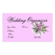 Wedding Organiser Business Card