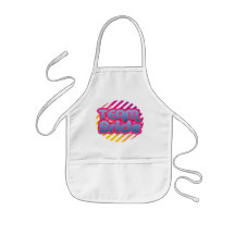 wedding party bridal bachelorette kids apron