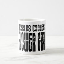 Wedding Party Favours : Worlds Coolest Flower Girl Mugs