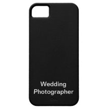 Wedding Photographer iPhone 5 Cases