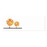 Wedding Place Name Card - Flower Wishing Tree Oran Business Card Template