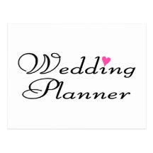 Wedding Planner Postcards