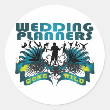 Wedding Planners Gone Wild Stickers
