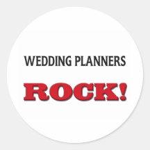 Wedding Planners Rock Sticker