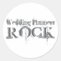 Wedding Planners Rock Sticker