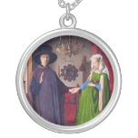 Wedding Portrait by Jan Van Eyck Necklaces