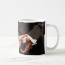Wedding ring coffee mug
