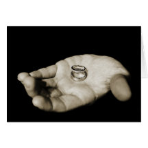 Wedding Rings Greeting Card