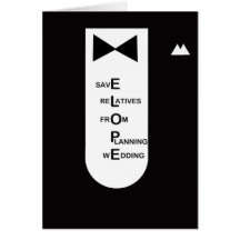 Wedding Shower Elope Greeting Card