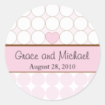 Wedding Sticker - Personalised