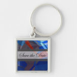 Wedding Template with White Customisable Text Keychains