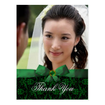 Wedding Thank You Photo Postcard